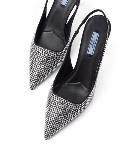 prada crystal pumps|prada women pumps.